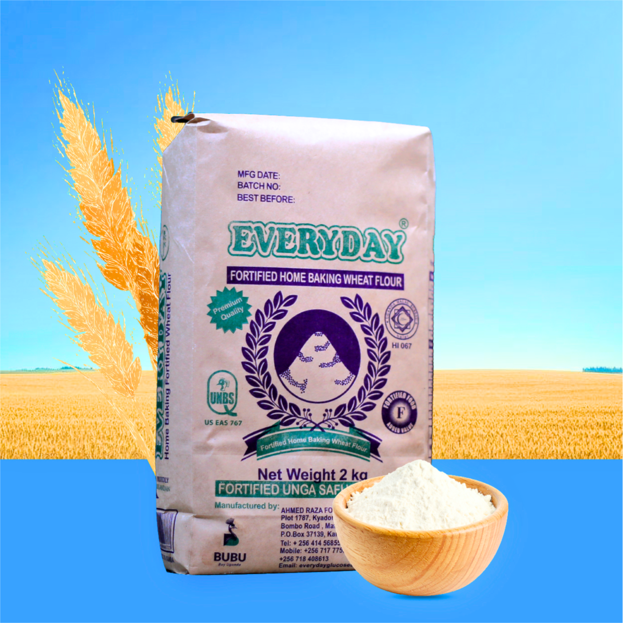 Everyday Fortified Home Baking Wheat Flour